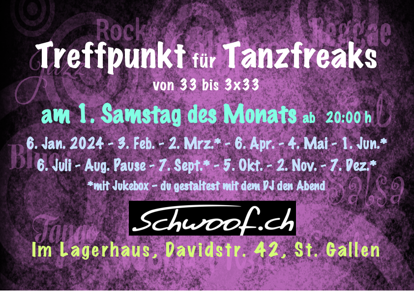 Treffpunkt für Tanzfreaks